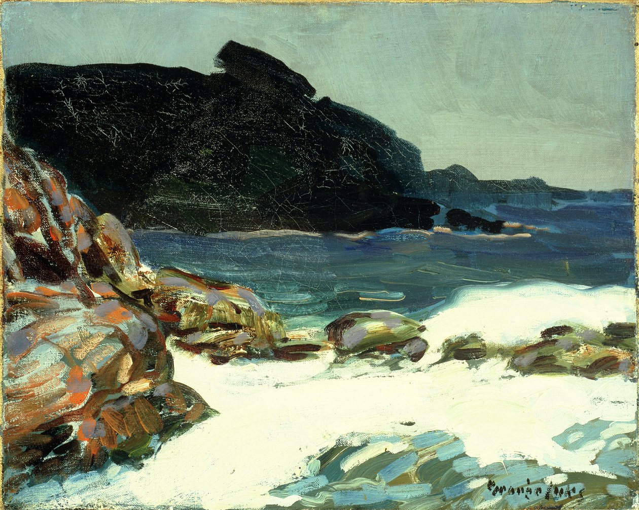 Çıkıntı, Elizabeth, Maine (tuval üzerine yağlı boya) by George Benjamin Luks