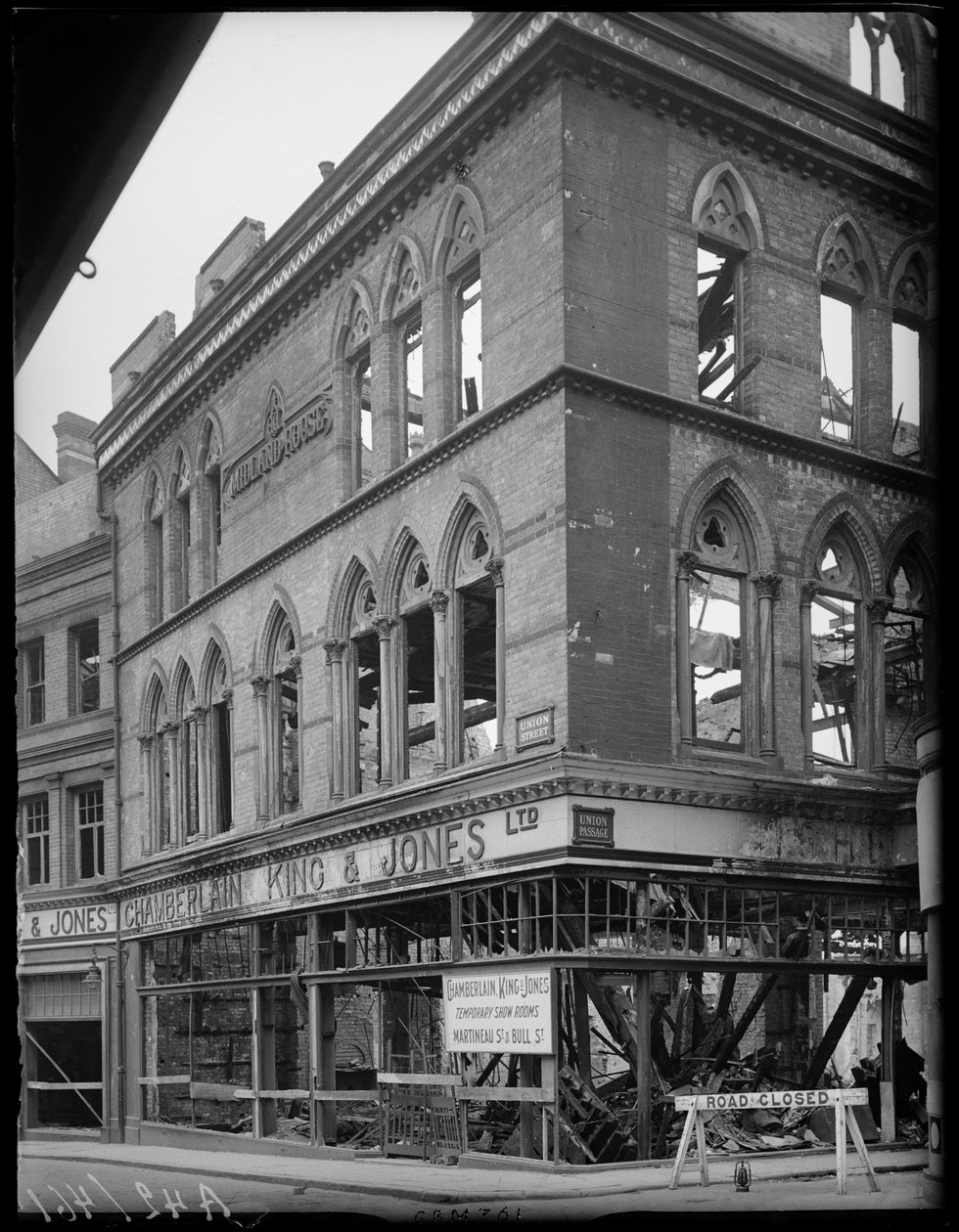 Midland House, 30 Union Street, Ladywood, Birmingham, 1941. by George Bernard Mason