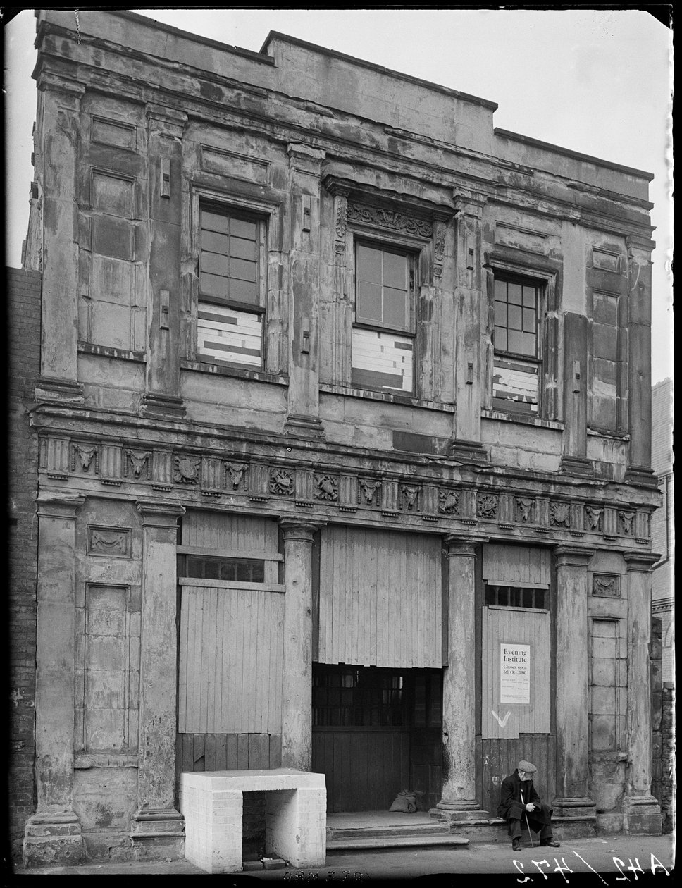 Aziz Anne Okulu, Alcester Caddesi, Deritend, Digbeth, Birmingham, 1941. by George Bernard Mason