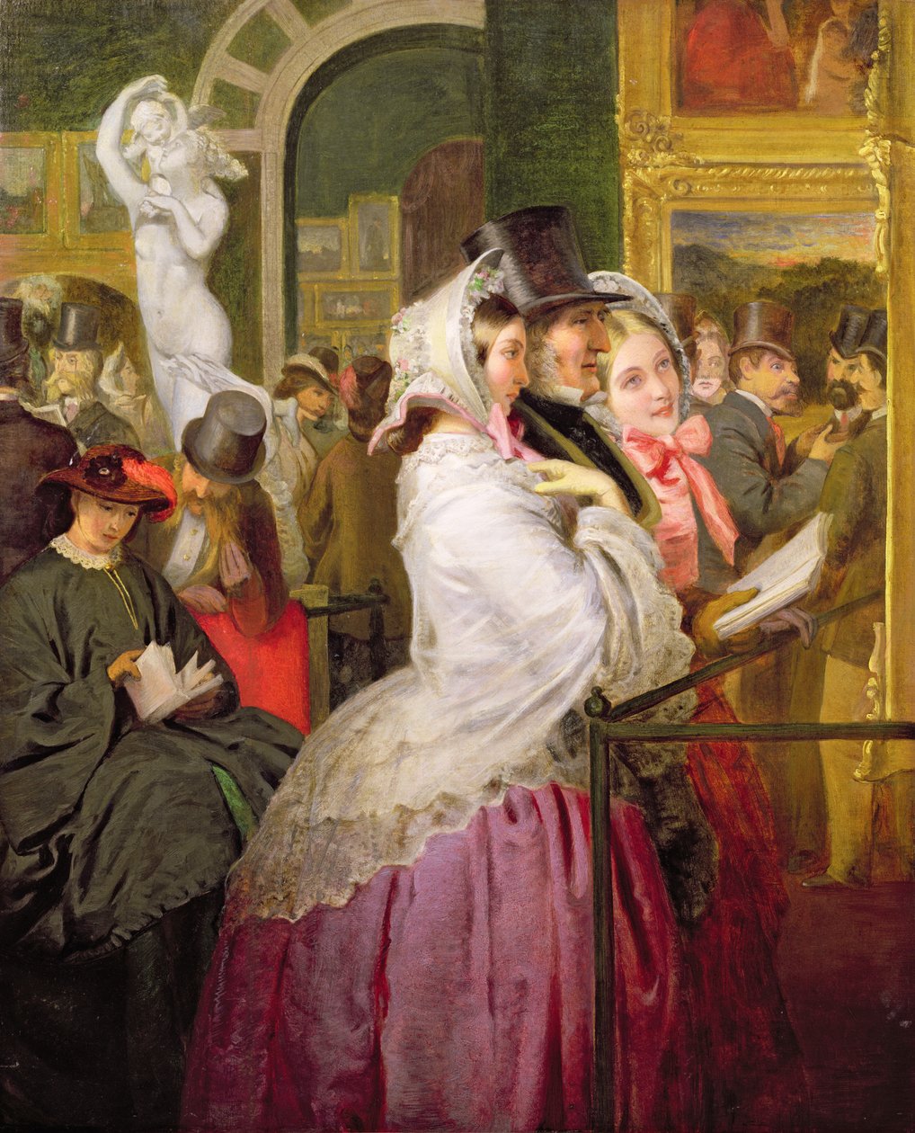 Akademi Manzarasında Özel Manzara by George Bernard O