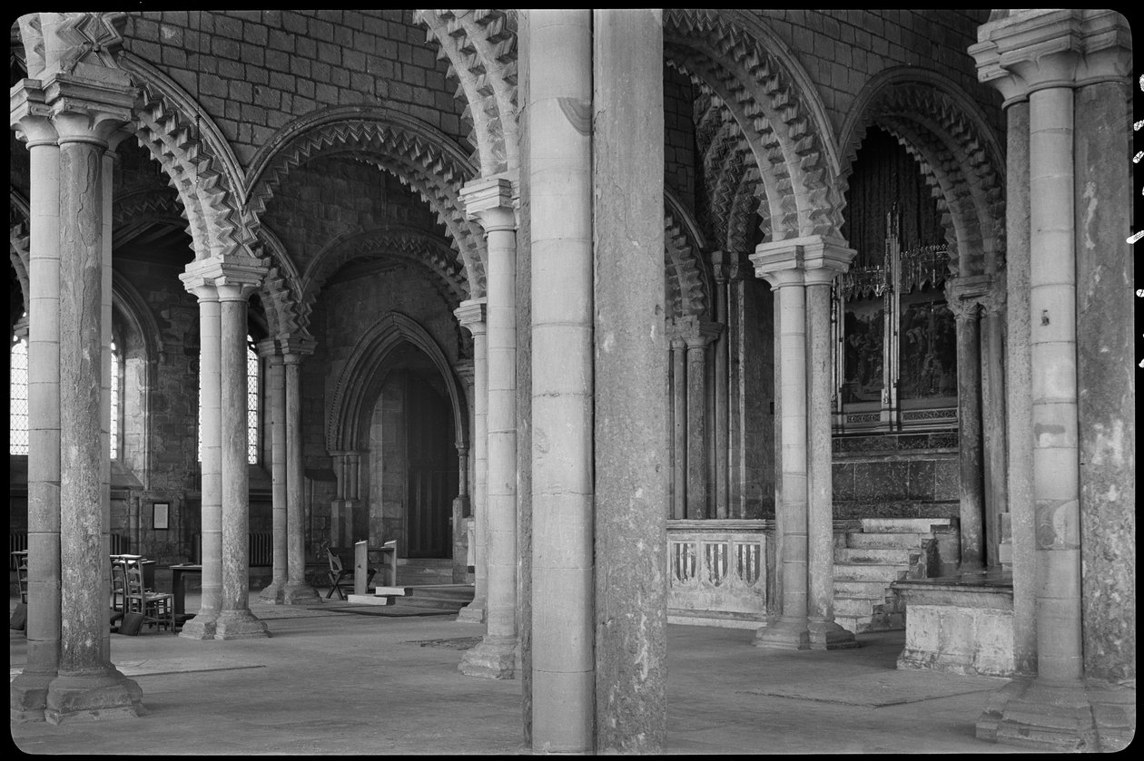 Durham Katedrali, Yeşil Saray, Durham, 1942. by George Bernard Wood