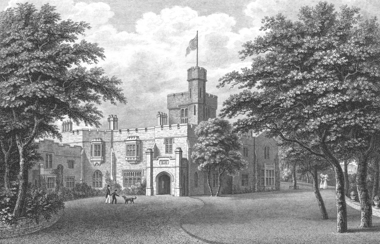 St Clare, Ryde, Wight Adası, 1830 by George Brannon