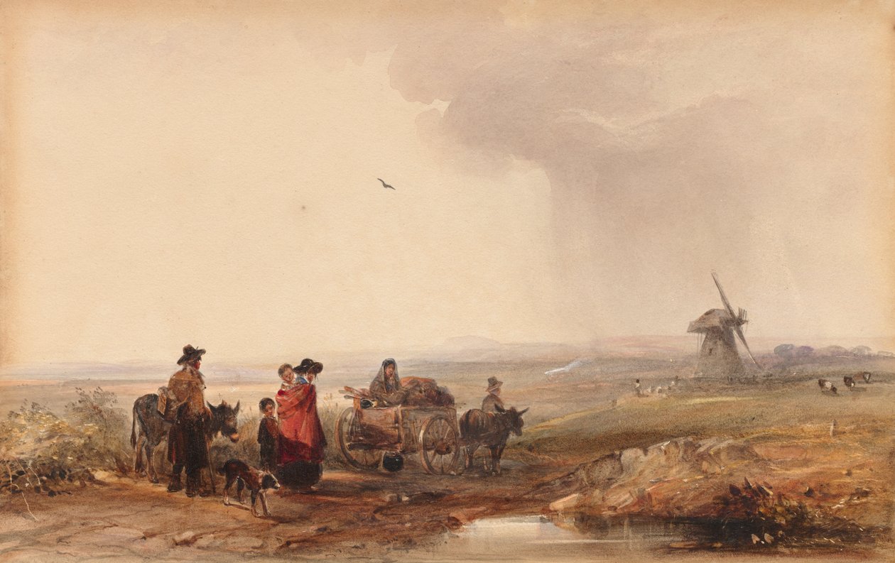 Çingene Kampı, Hollanda, 1800