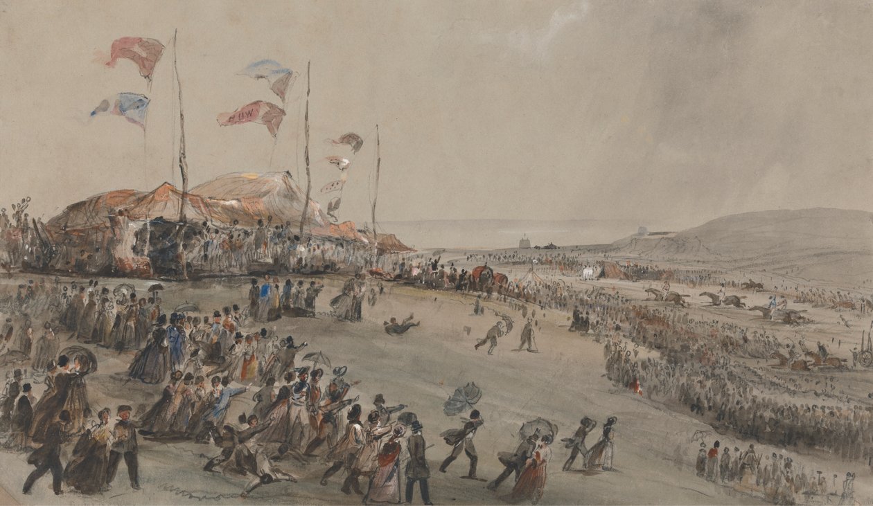 Hastings Yarışları by George Bryant Campion