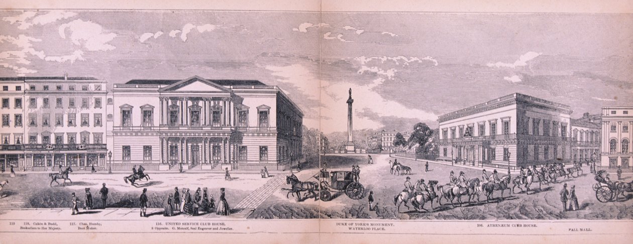 Londra Panoraması, 1849 by George C Leighton