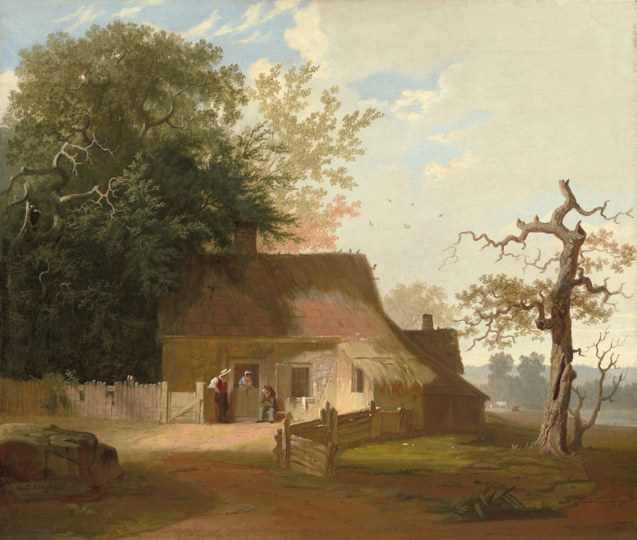 Yazlık Manzara by George Caleb Bingham