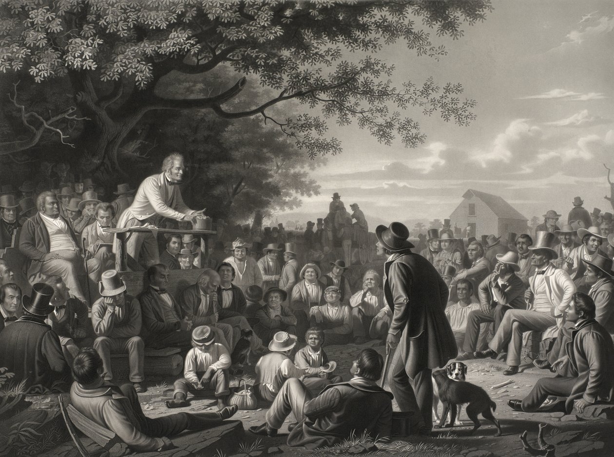 güdük konuşma by George Caleb Bingham