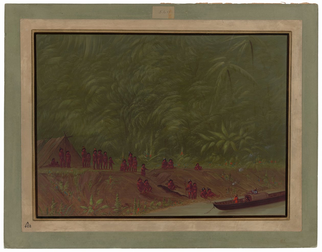 Mura Kampı - Tekne Kroki by George Catlin