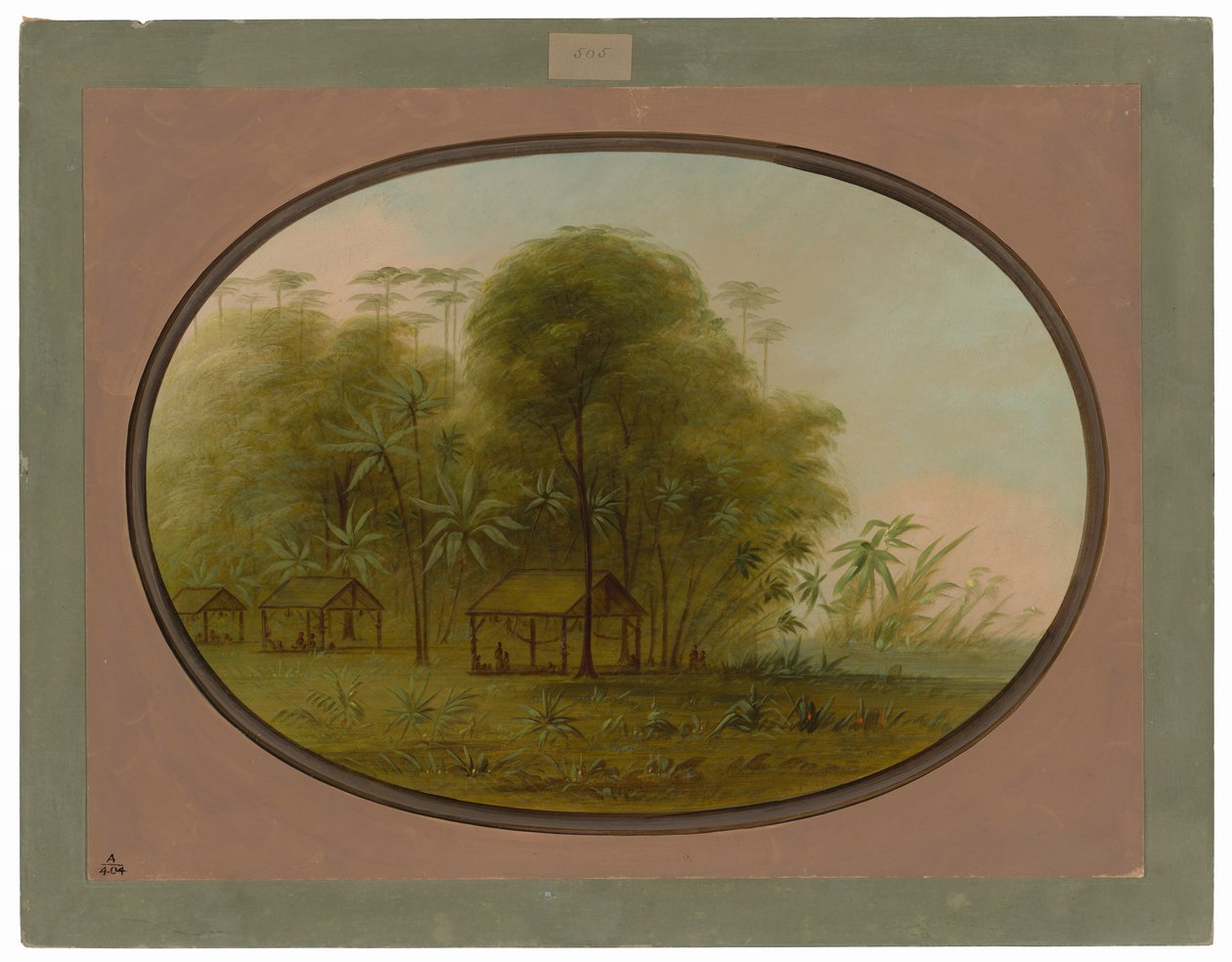 Arowak Köyü by George Catlin