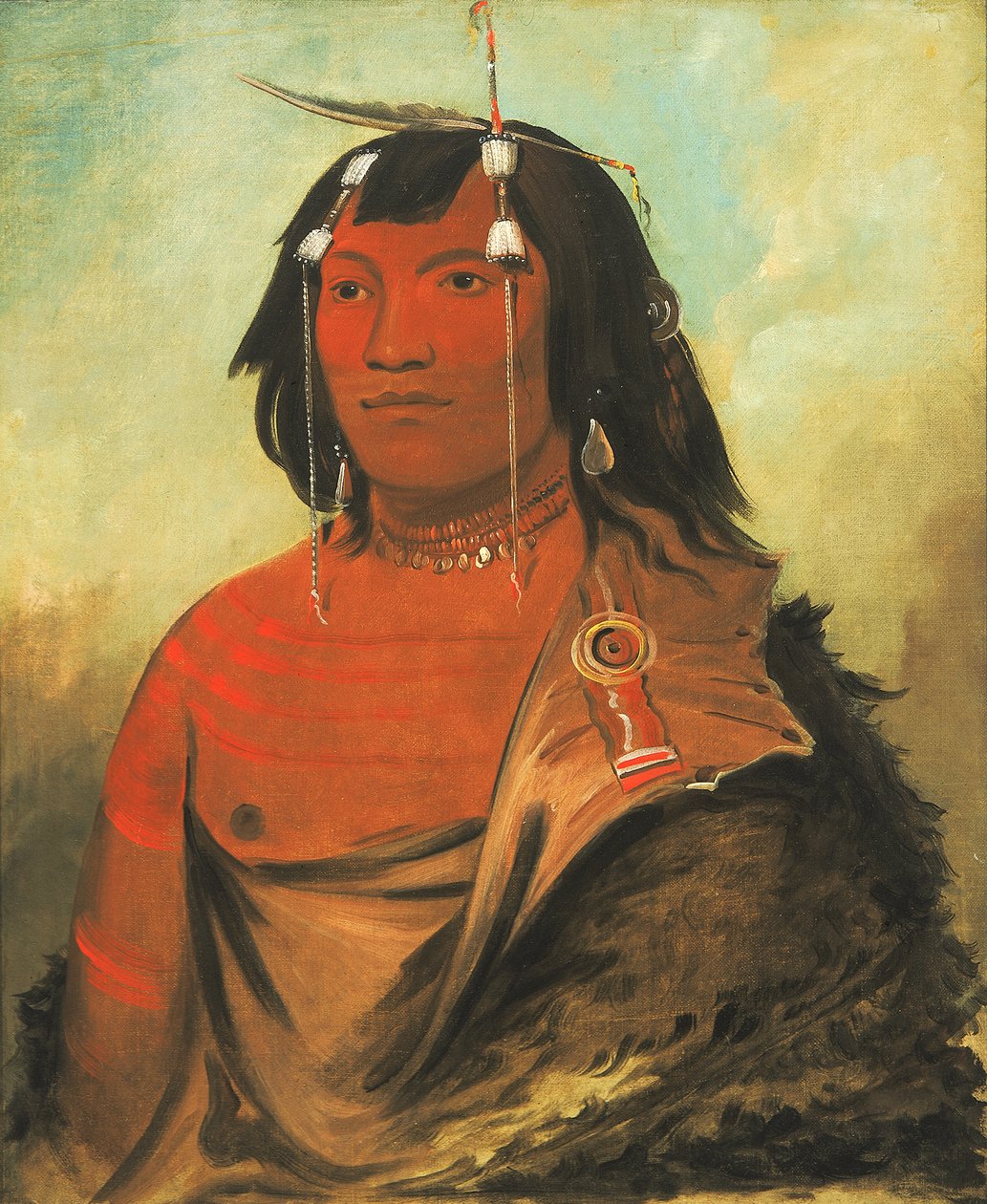 Bi-éets-ee-cure, Çok Tatlı Adam, 1832. by George Catlin