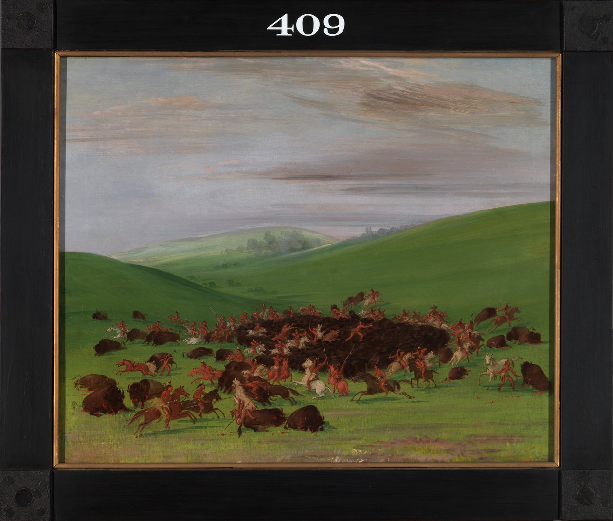 Buffalo Chase, Hidatsa