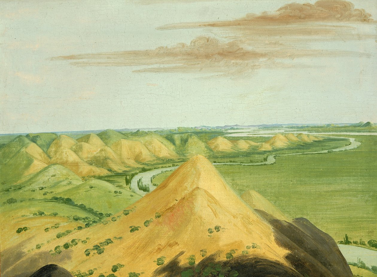 Clay Bluffs, Mandans