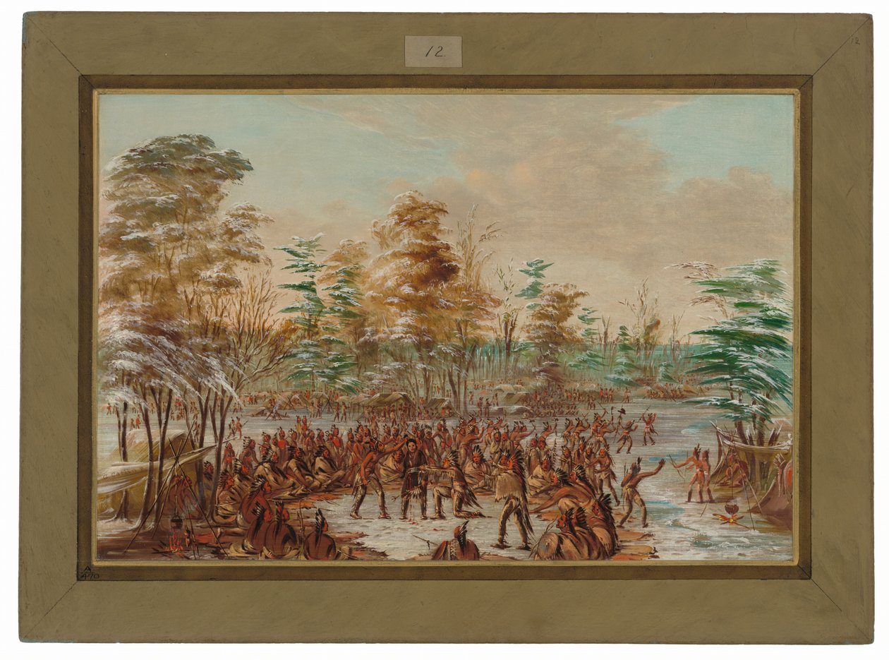 De Tonty, Iroquois Köyü
