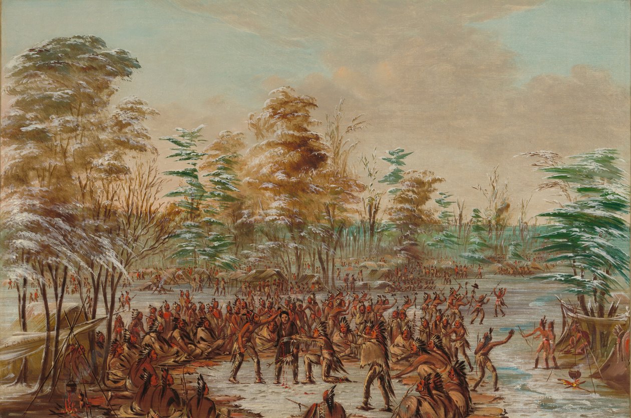 De Tonty, Iroquois Köyü