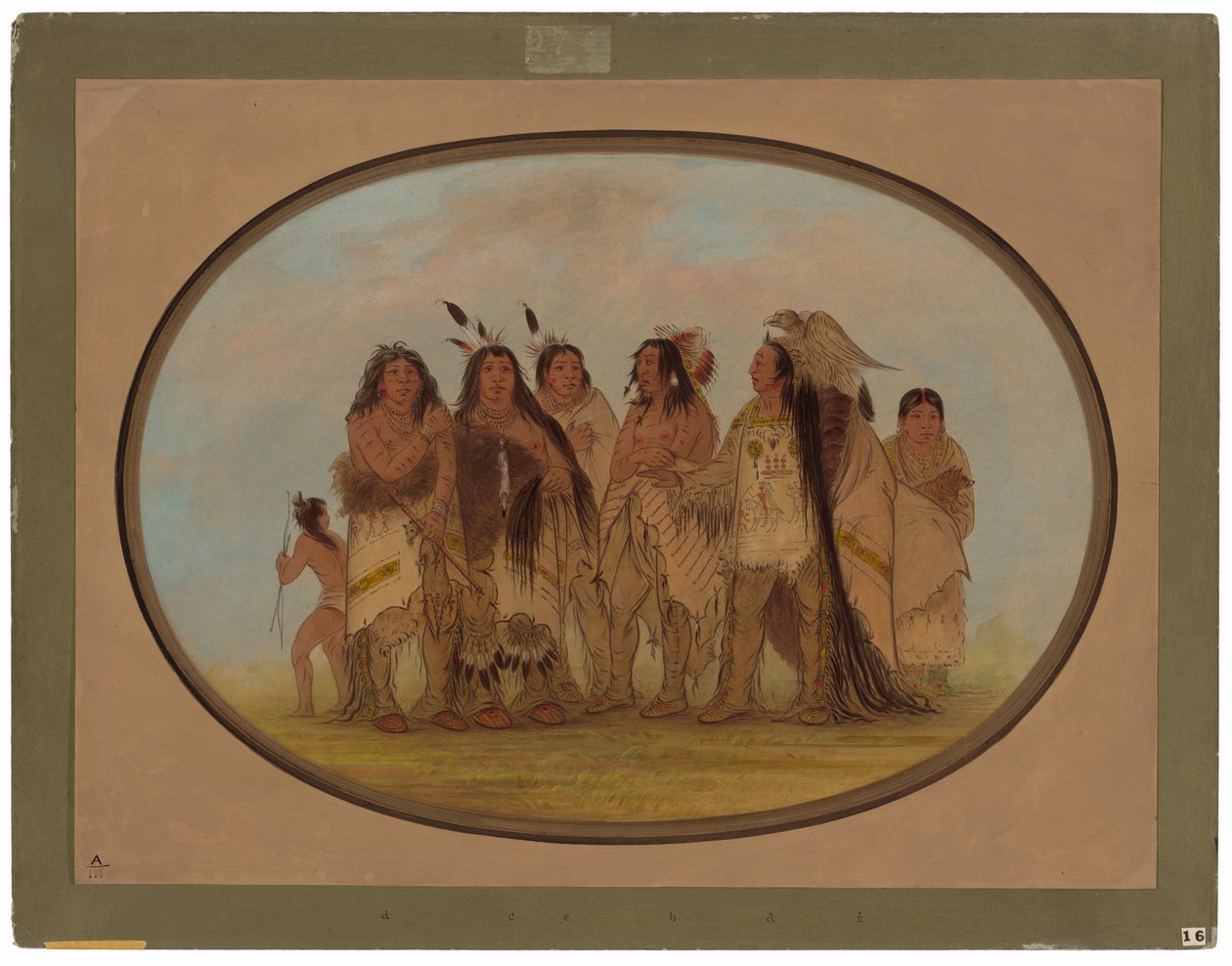 Değerli Karga Kızılderilileri by George Catlin