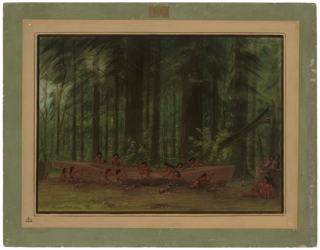 Kano Kazı - Nayas Kızılderilileri by George Catlin