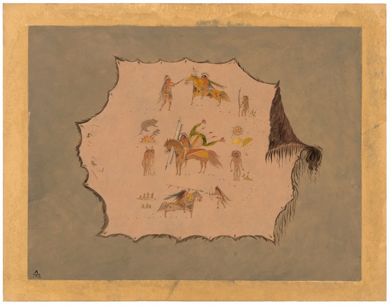Fantastik Profesyonel Tasarımlarla Pawnee Doktor Cüppesinin Faksimilesi by George Catlin
