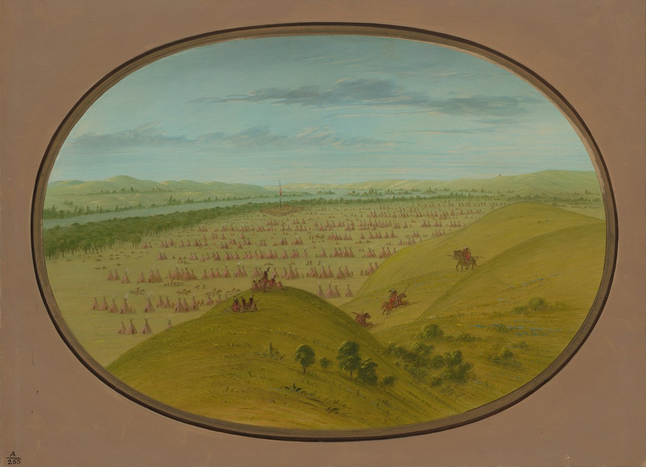Fort Pierre, 18611869. by George Catlin