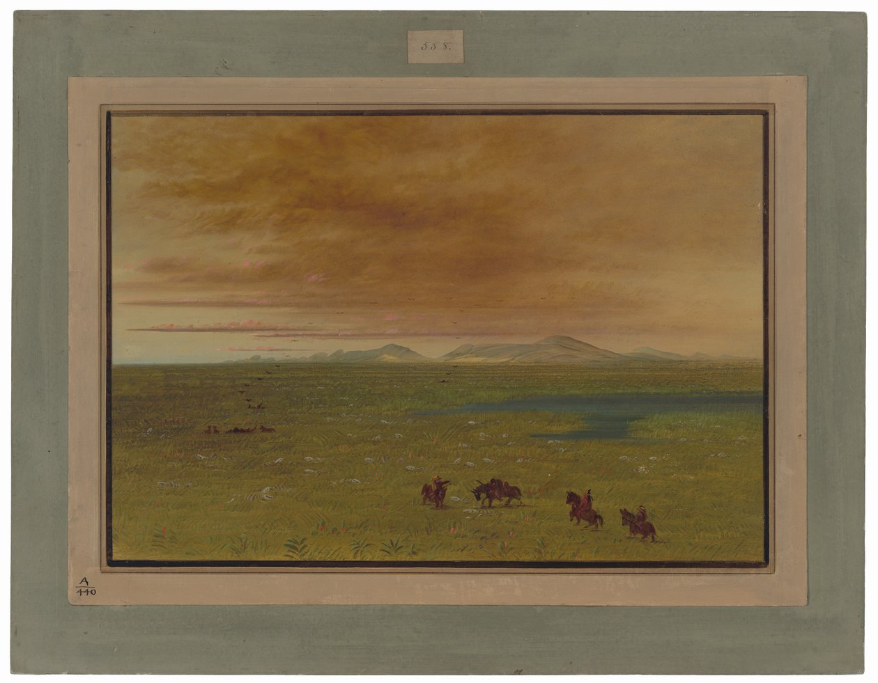 Büyük Çamaşırhane, Pampa del Sacramento by George Catlin