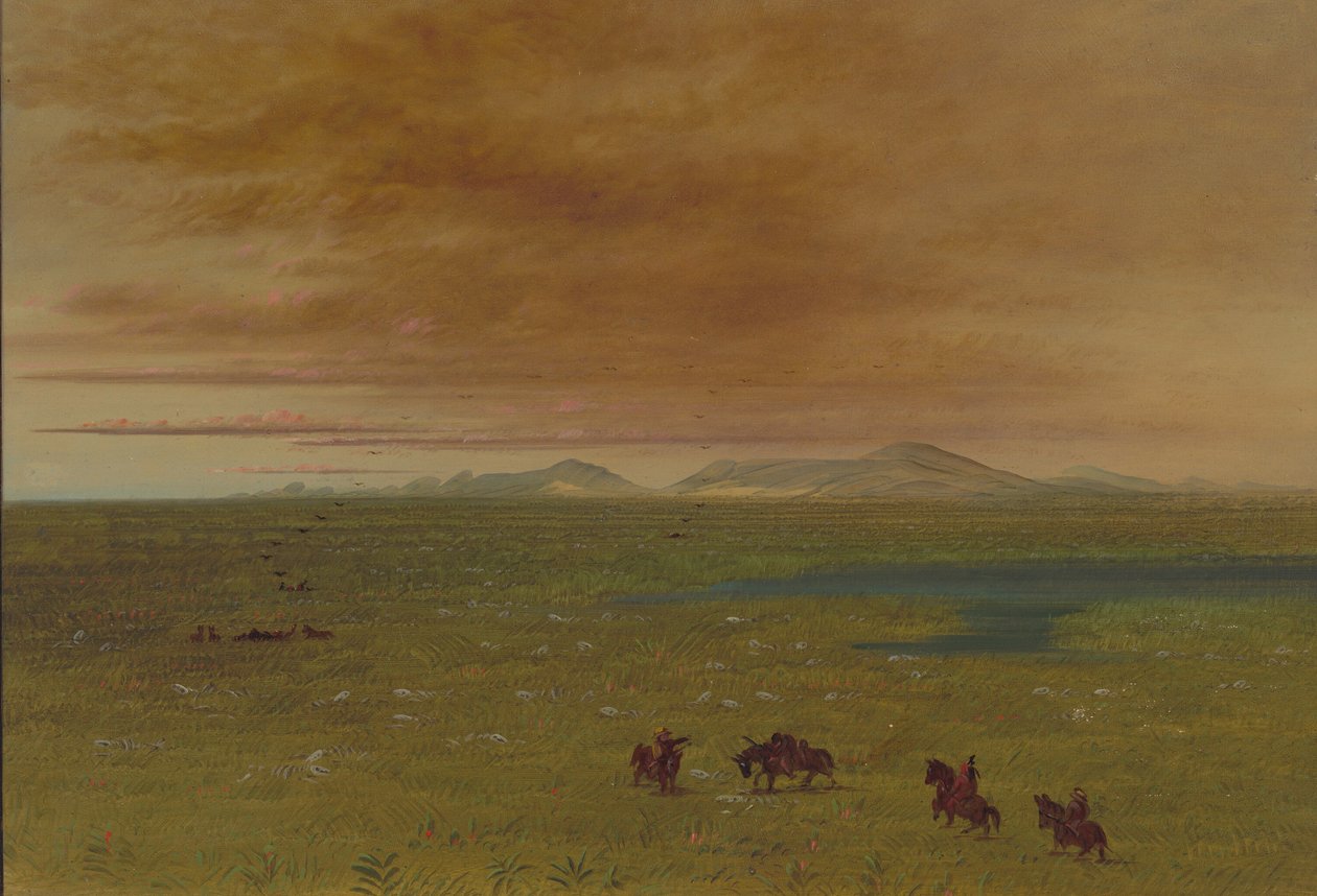Büyük Çamaşırhane, Pampa del Sacramento, 18541869. by George Catlin