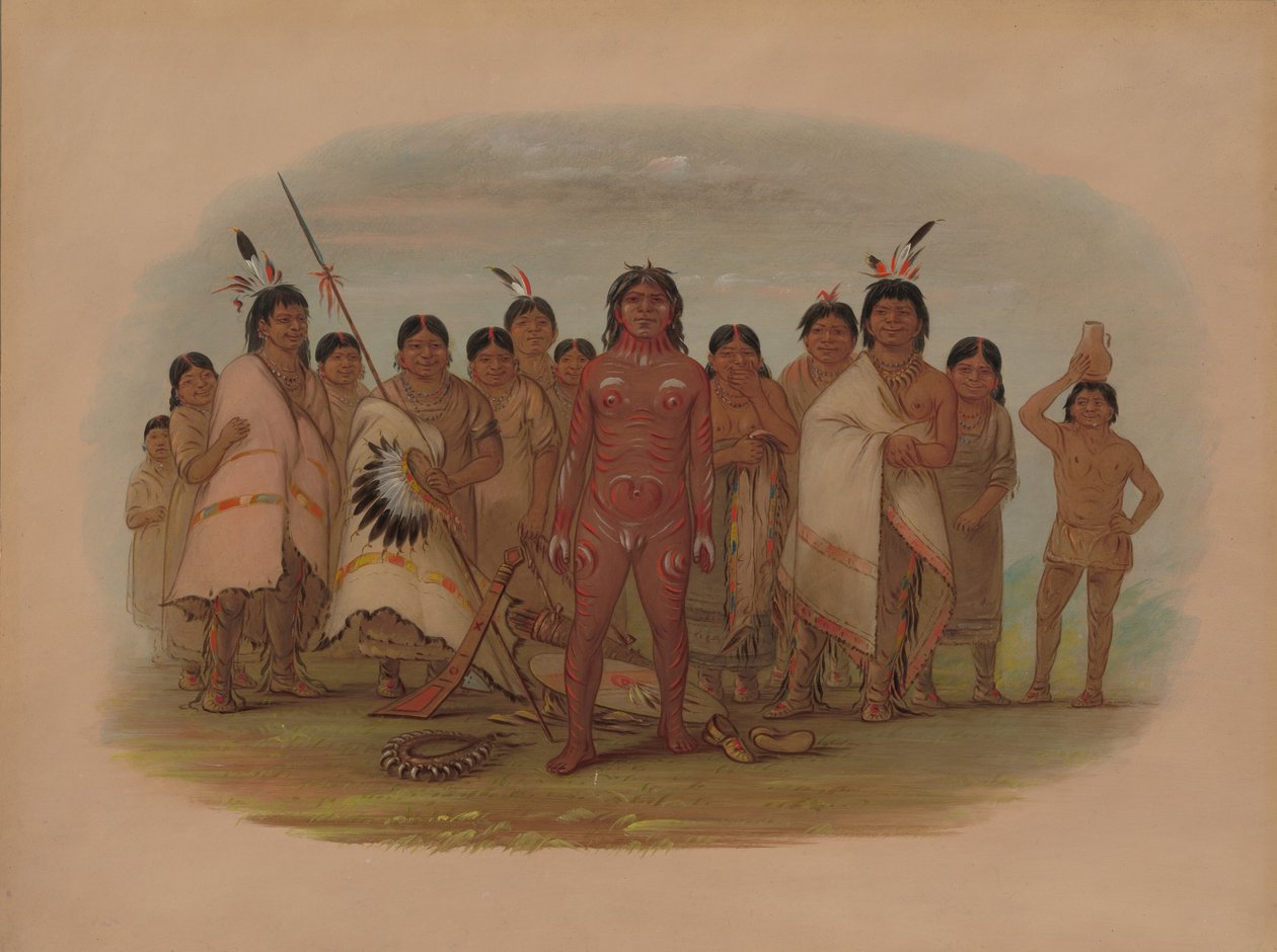 Beni Boya - Apaçi, 18551869. by George Catlin