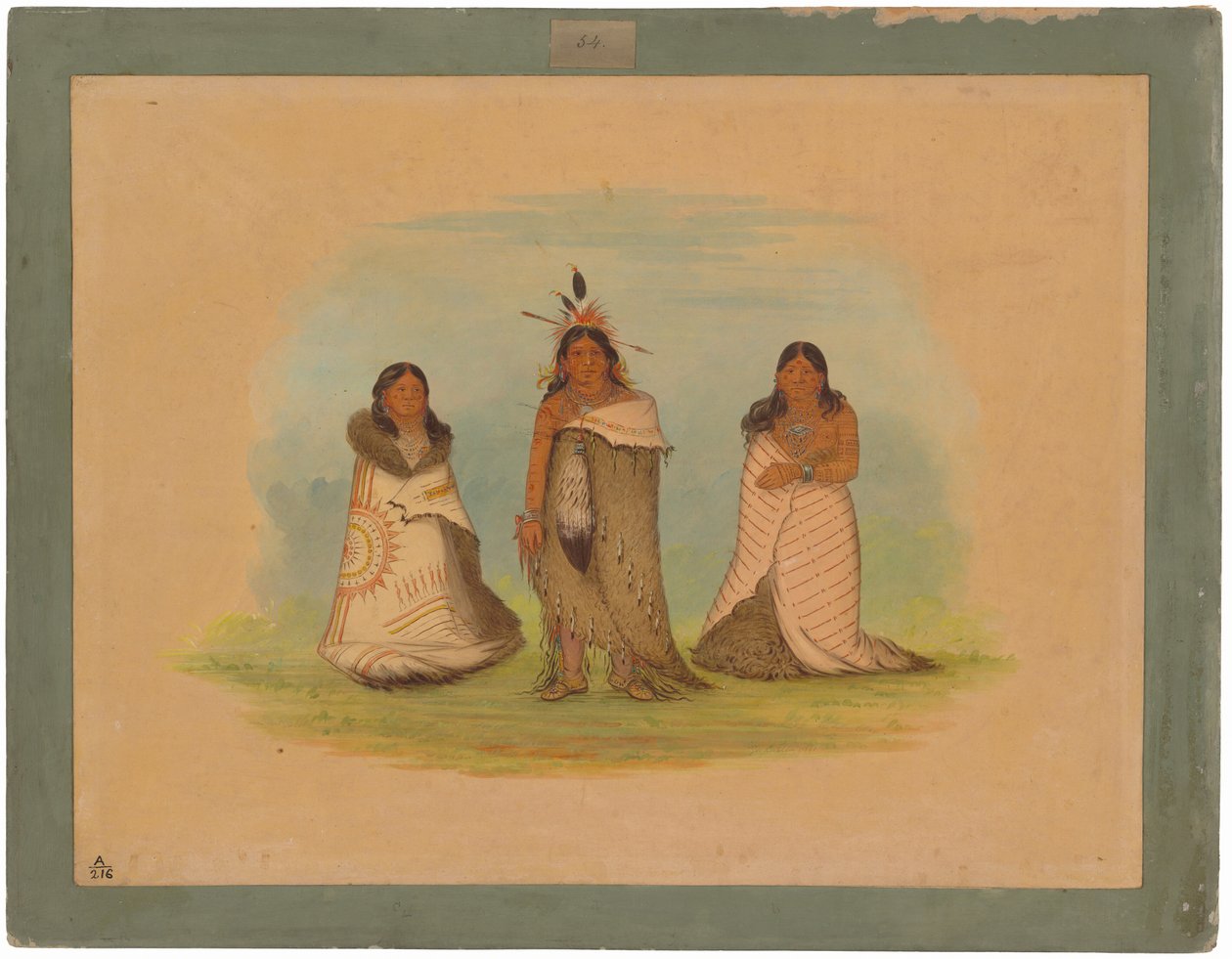 punka kızılderilileri by George Catlin