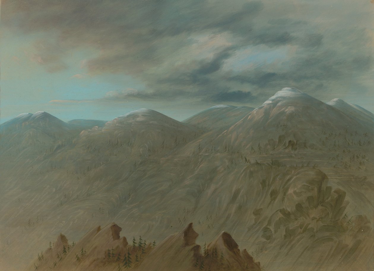 Somon Nehri Dağları, 18551869. by George Catlin