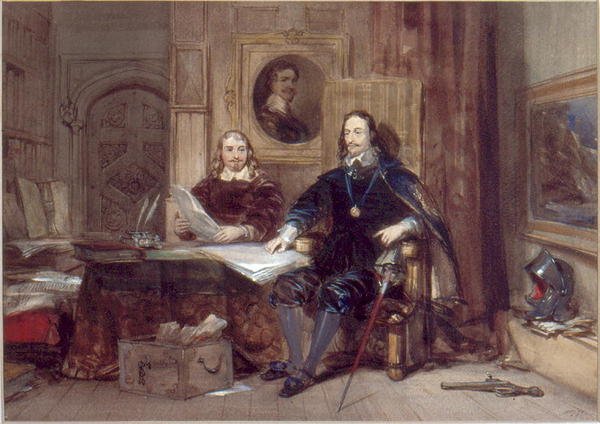Charles I ve Sekreteri by George Cattermole