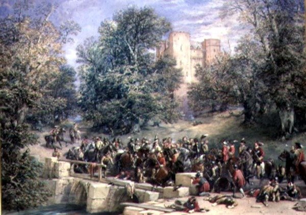 Köprüde Savaş by George Cattermole