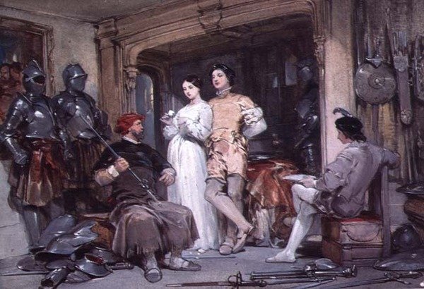 Zırhçılar Masalı by George Cattermole
