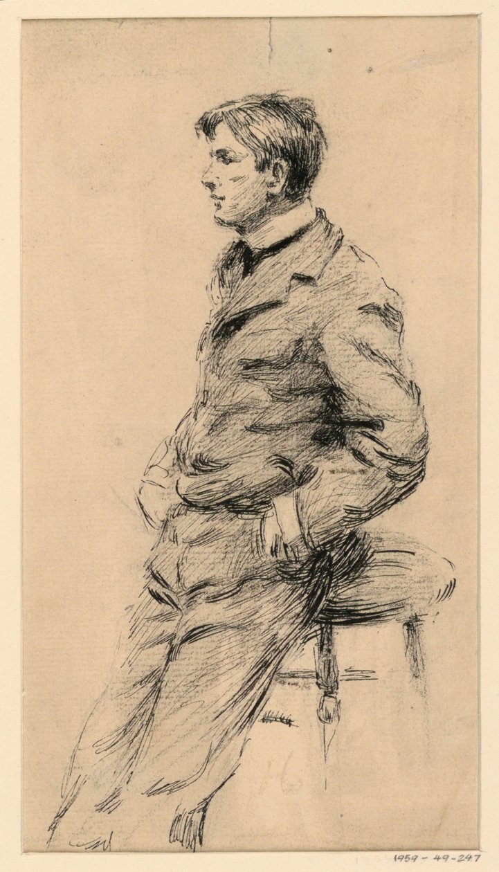 Bir Gençlik Kroki by George Charles Aid
