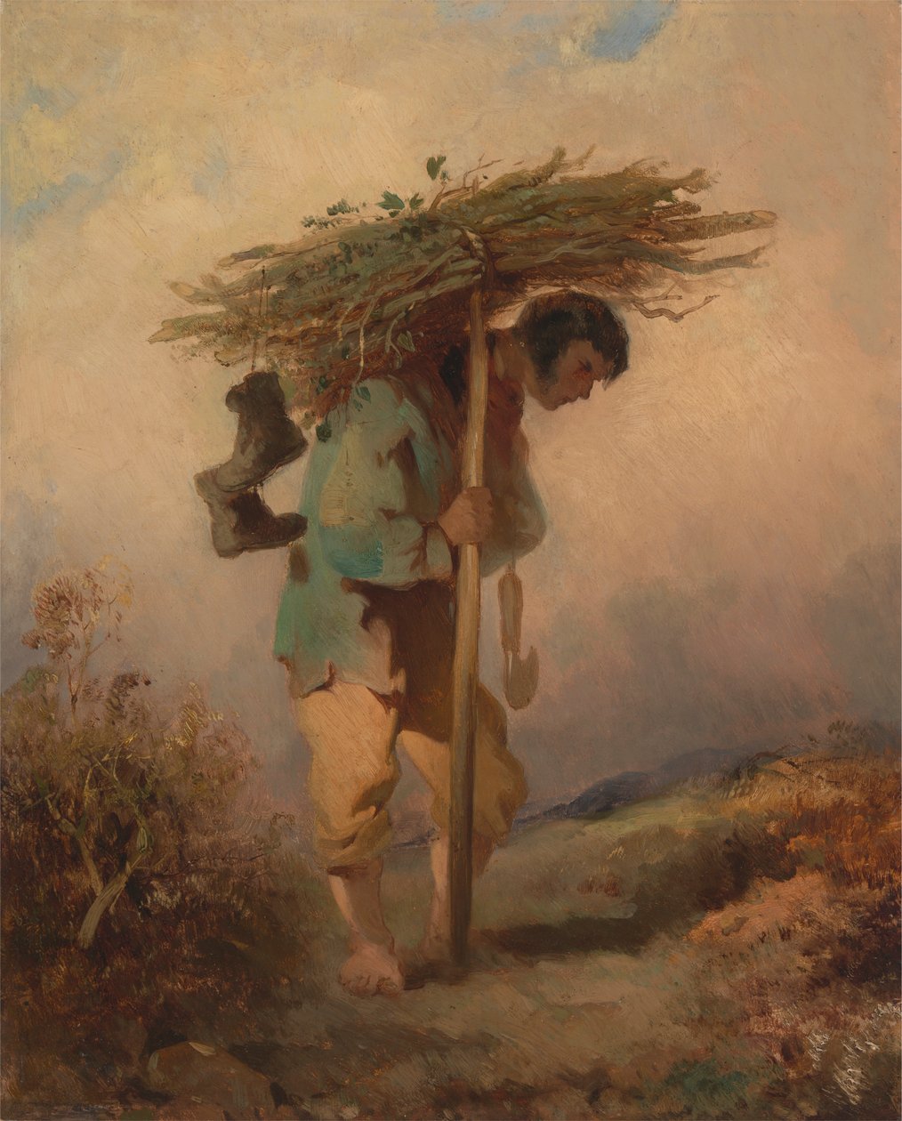 İbne Taşıyan Bir Adam by George Chinnery