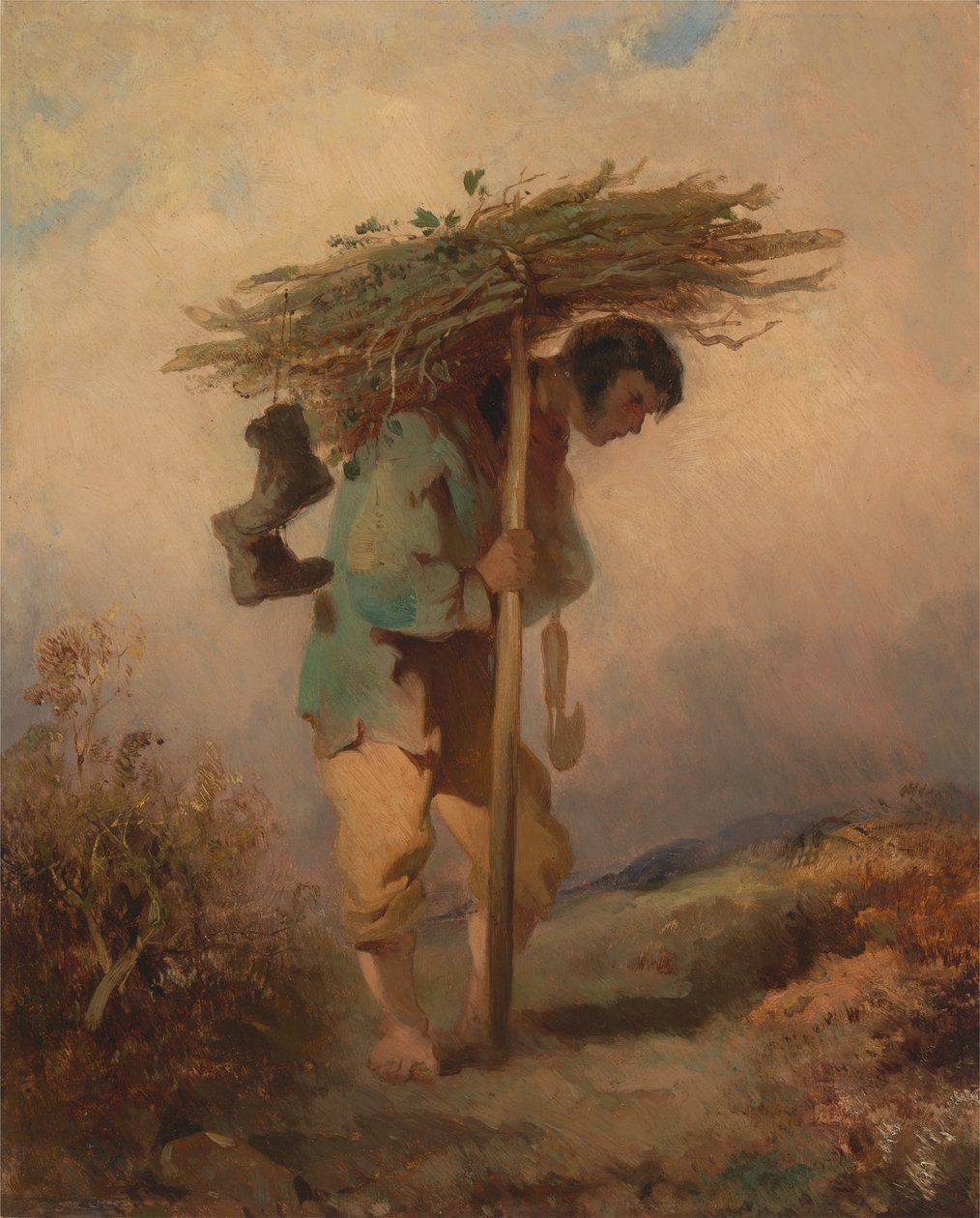 dal taşıyan adam by George Chinnery