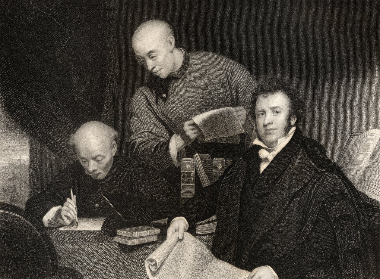 Robert Morrison, W. Holl tarafından 