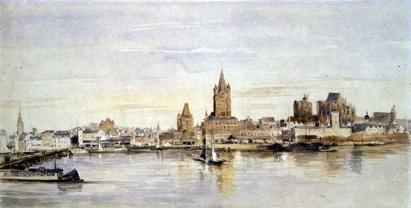 Oostende by George Clarkson Stanfield