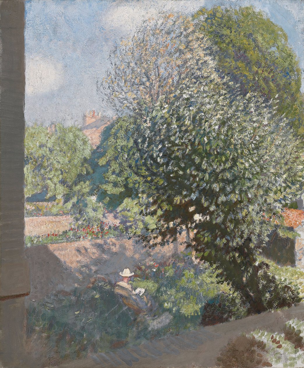 Gölgeli Bir Köşe by George Clausen
