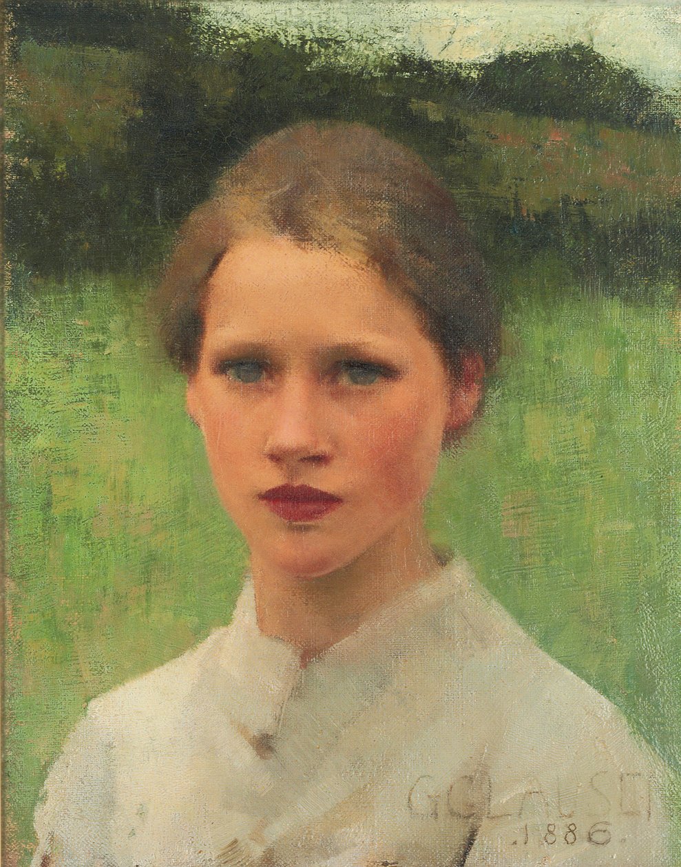 Bir Köy Kızı by George Clausen
