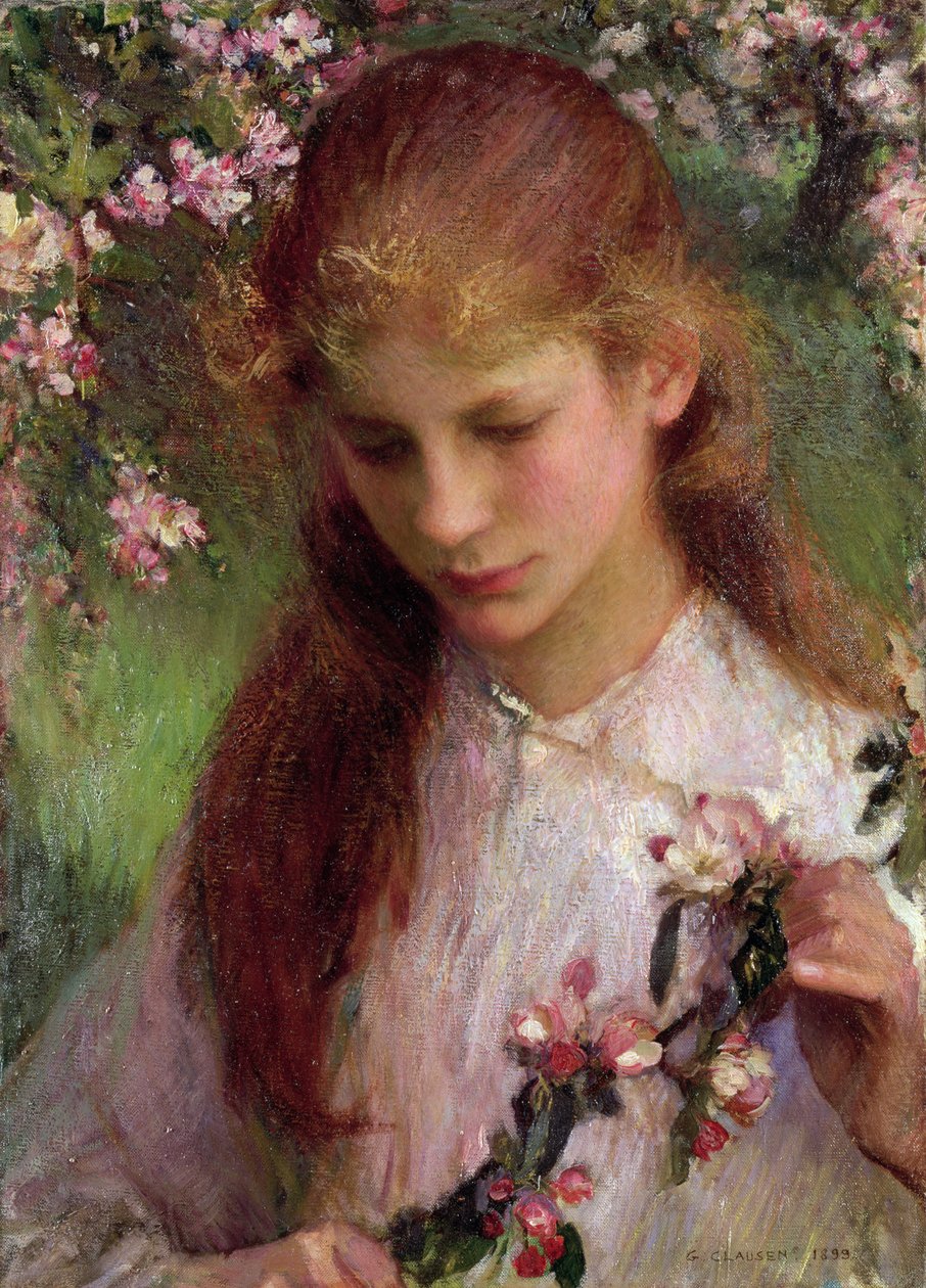 Elma Çiçeği, 1899 by George Clausen