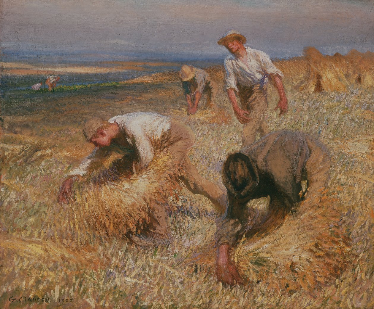 bağlama kasnakları by George Clausen