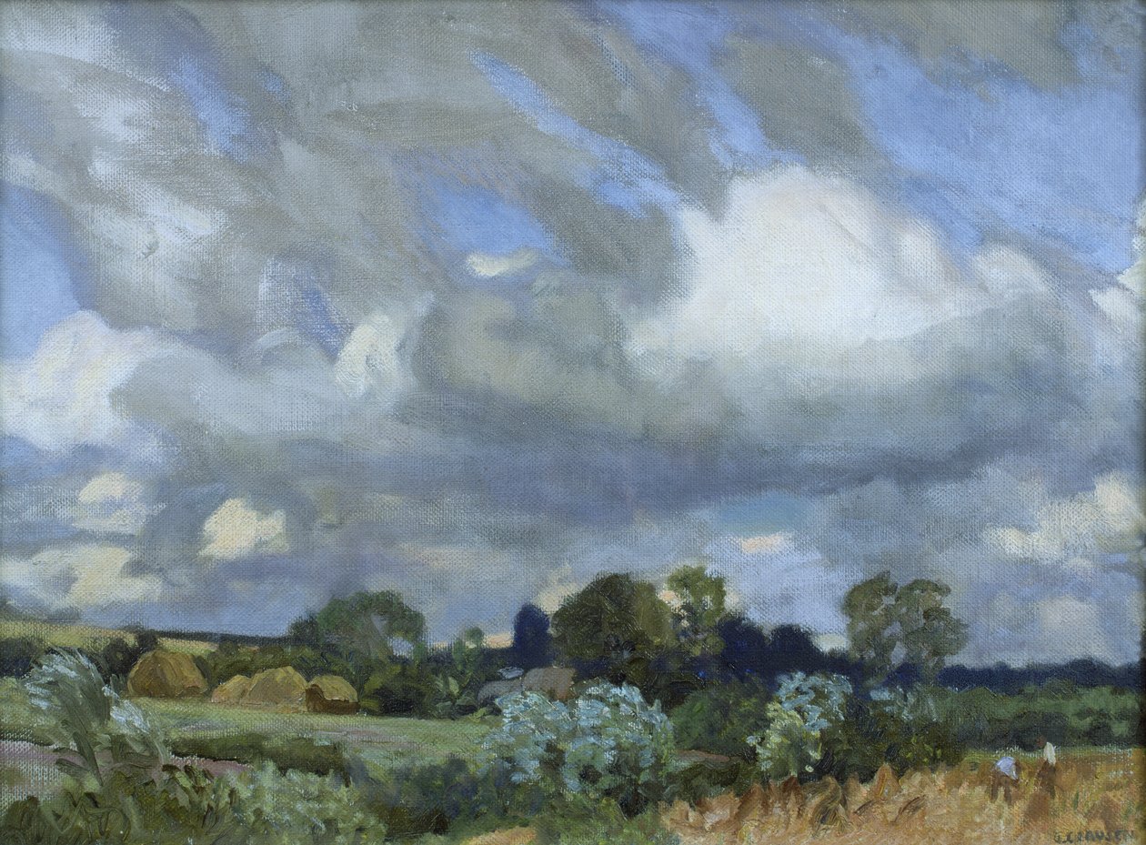 saman yapımı by George Clausen