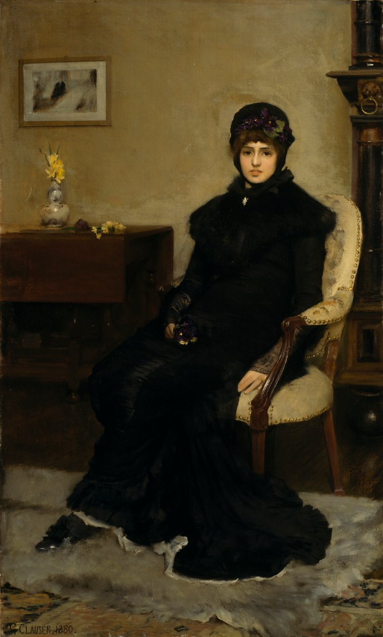 Düşünce by George Clausen