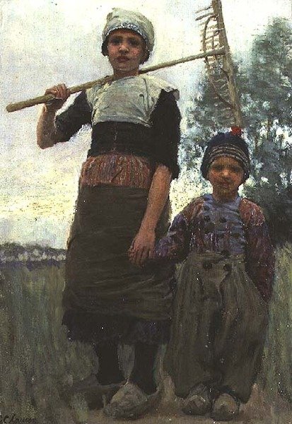 Küçük Haymakers, Kuzey Hollanda by George Clausen