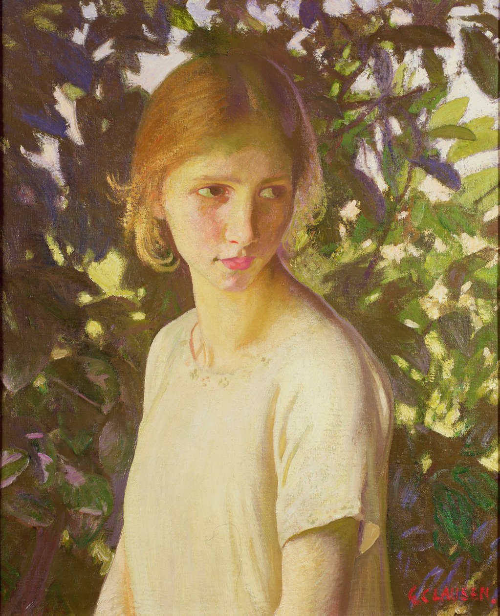 küçük kedicik by George Clausen