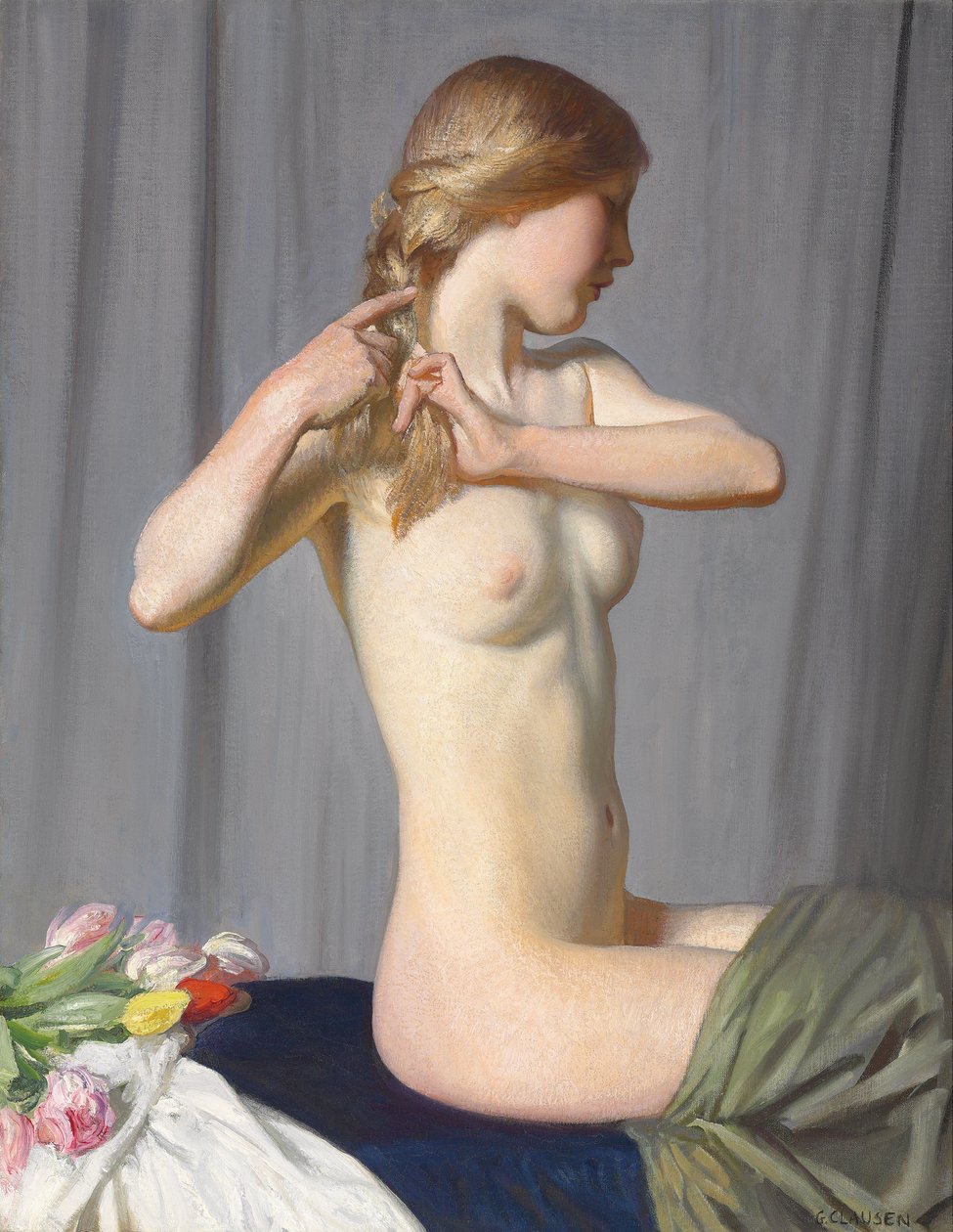 Bahar by George Clausen