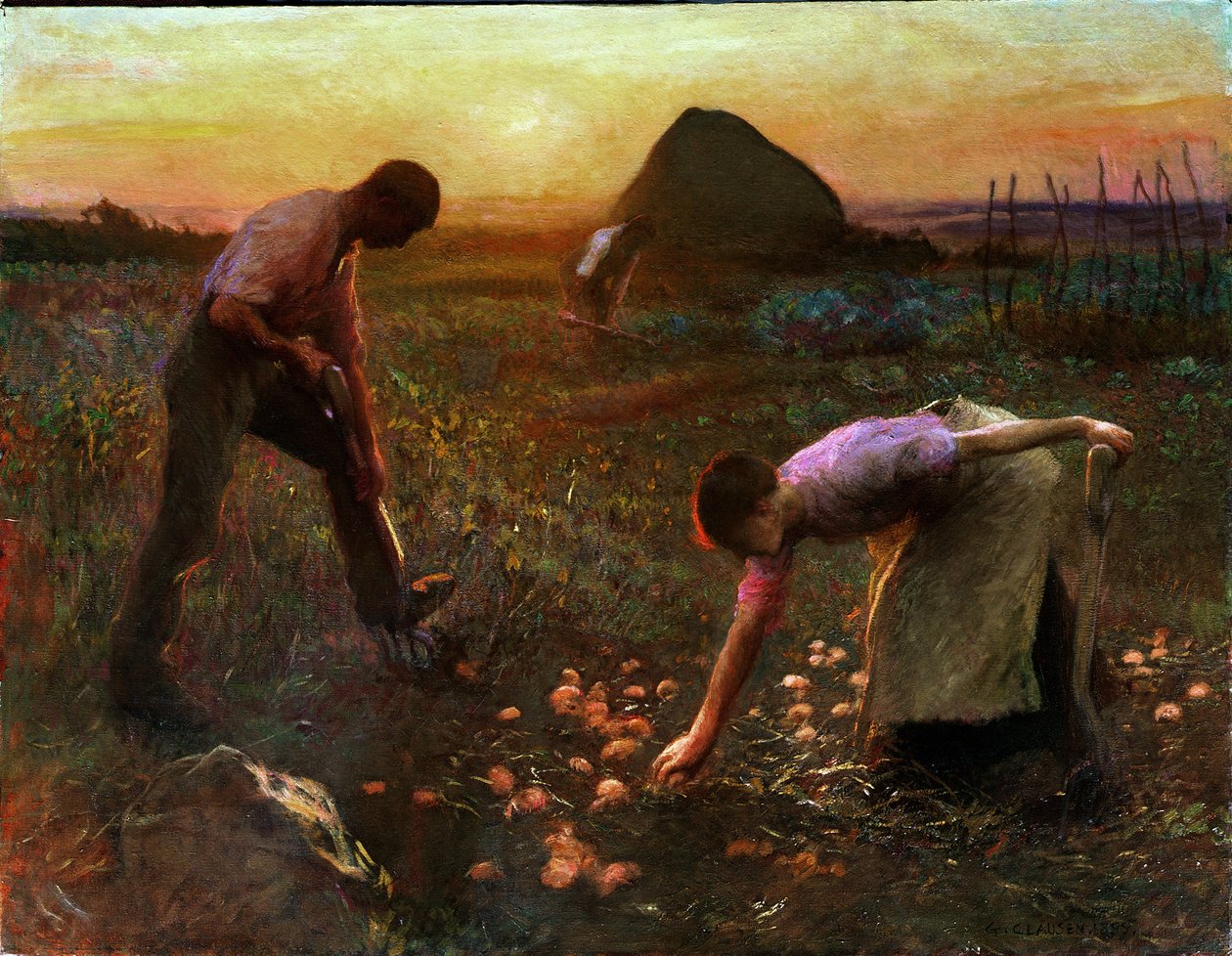 Tahsis Bahçesi by George Clausen