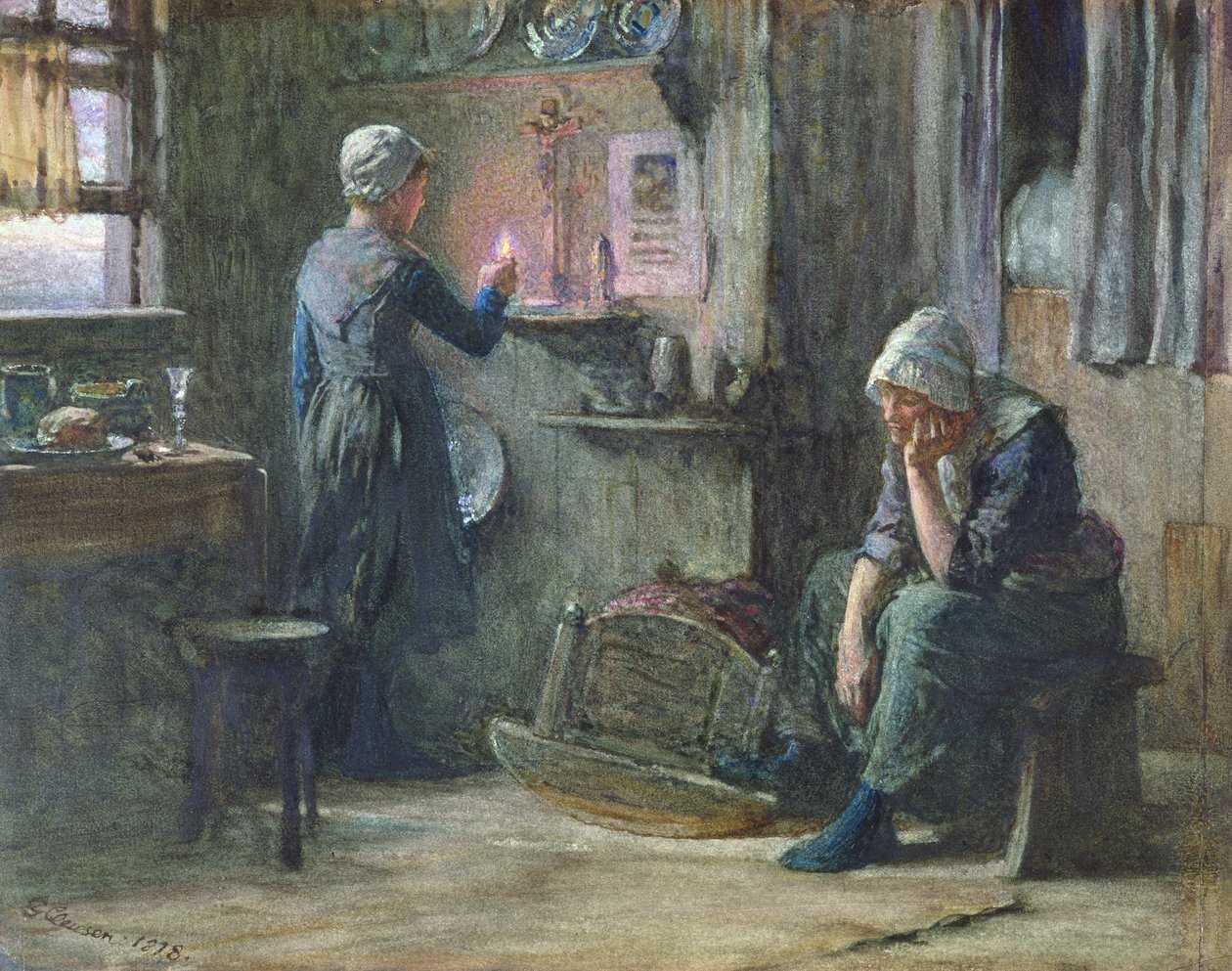 Günün Sonu, 1878 by George Clausen