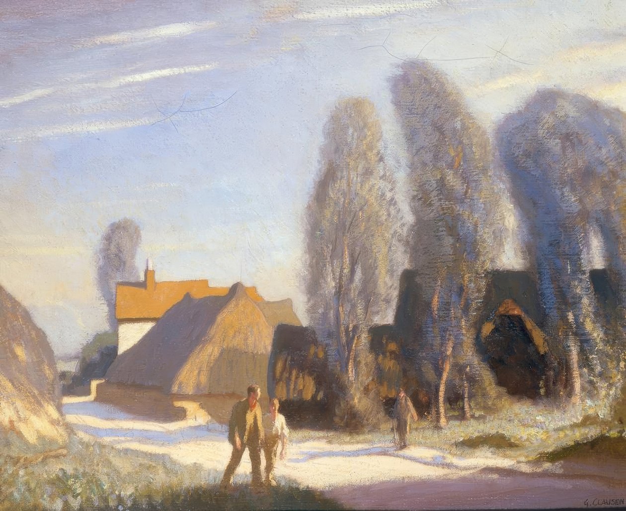 Yol Kenarı Çiftliği by George Clausen