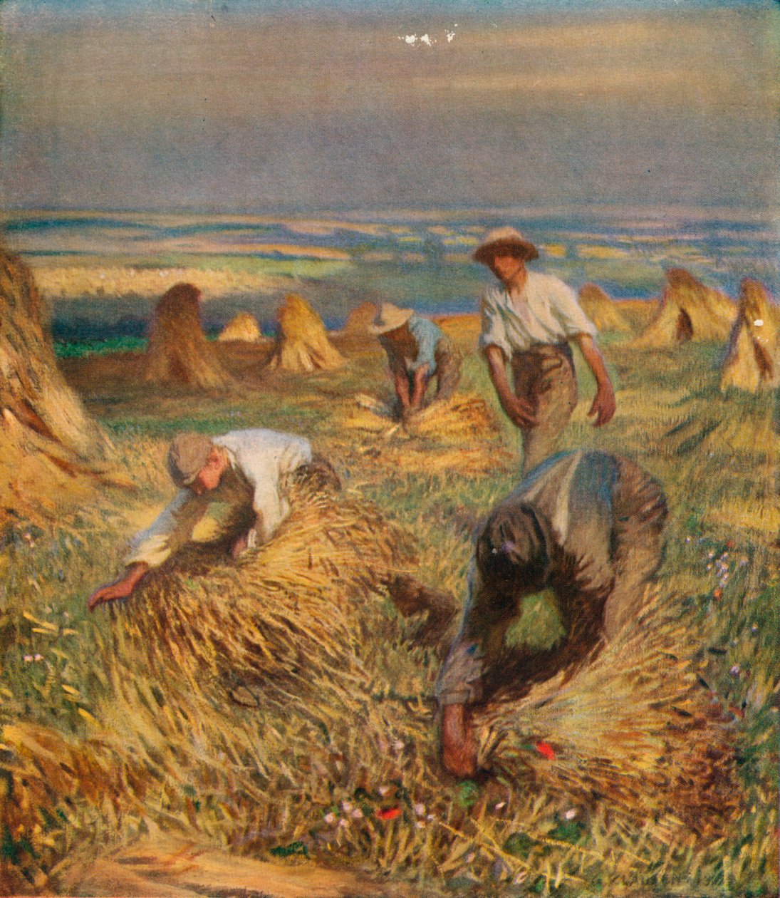 Kasnakları Bağlamak, 1902, 1923. by George Clausen