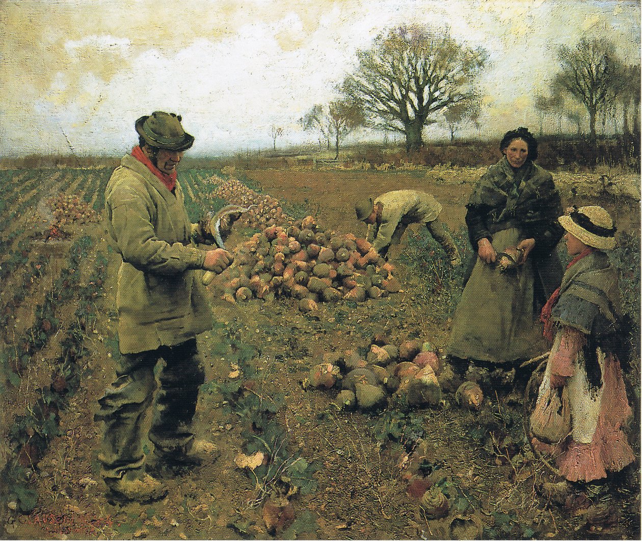 kış çalışması by George Clausen