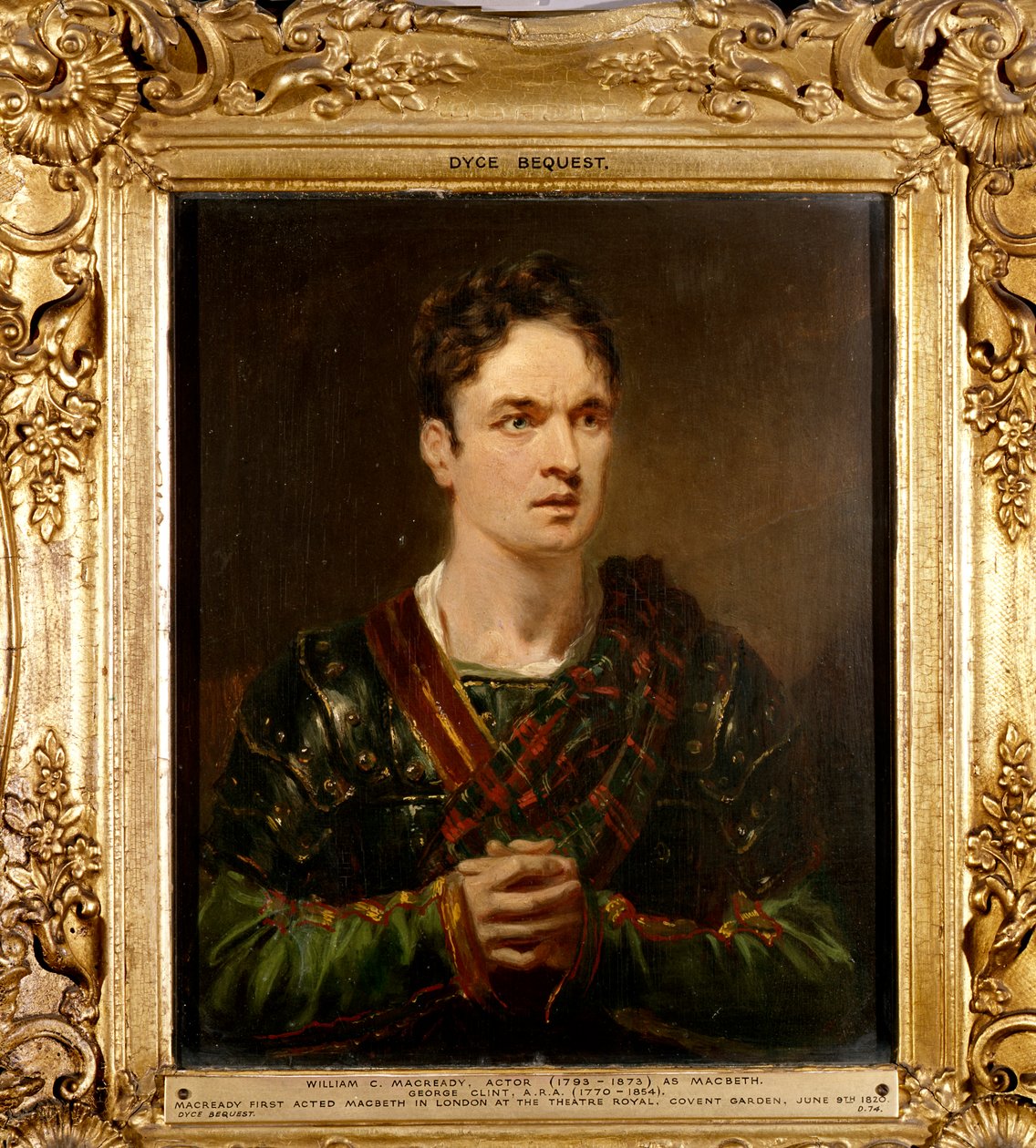 William Macready, Macbeth olarak, 1820 dolayları by George Clint